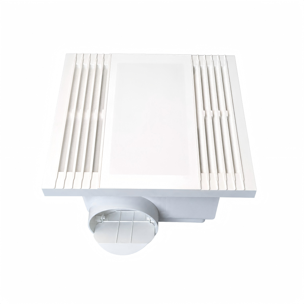 Aspiratore da soffitto con luce per bagno