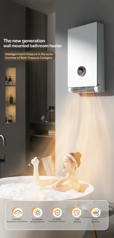 Intelligent Temperature Control PTC Heater