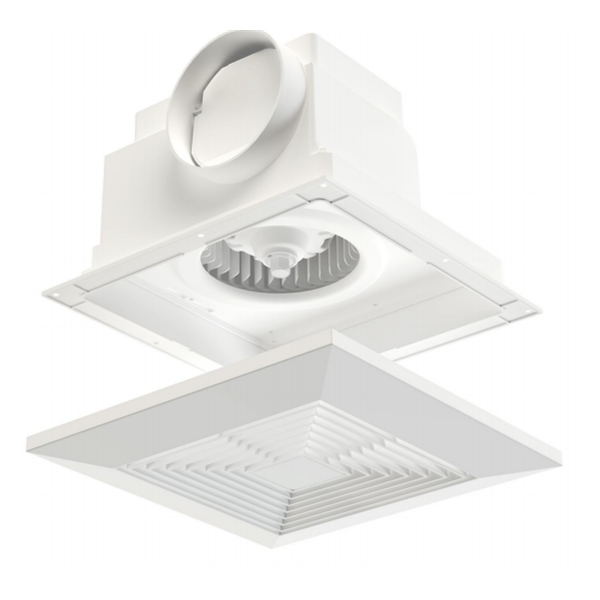 Aspiratore silenzioso per bagno 100 CFM